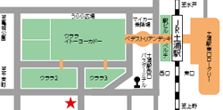 関鉄観光バス(株)土浦駅前サービスカウンターの地図